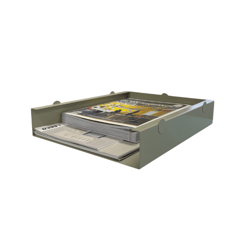 ที่จัดระเบียบเอกสาร LEECO DO-45 เทาอ่อน